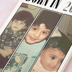 Henkilökohtainen Retro Film 1-4 Photos Building Block palapelit nimi ja vuosi Home Decor Vuosipäivä Syntymäpäivälahja perheelle Ystäville Ystävät