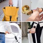 Gepersonaliseerde Bloemen Karakter Bagage Handvat Wrap met Naam Set van 2 Reis Accessoires Vakantie Verjaardagscadeau voor Familie Vrienden