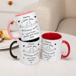 Tasse à café en céramique 11 oz avec texte Retraite Noël Anniversaire Cadeau pour Nanny