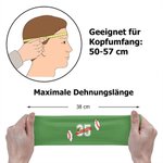 Personalisiertes Mehrfarbiges Dehnbares Anti-Schweiß-Stirnband mit Namen Nummer Ball Sport Zubehör Geburtstag Geschenk für Herren Damen Ball-Liebhaber