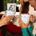 Tasse à café en céramique 11 oz avec texte Retraite Noël Anniversaire Cadeau pour Nanny