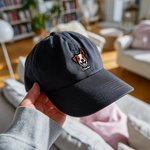 Personalized Embroidered Dog Cat Portrait 100% Cotton Adjustable Baseball Cap with Names Outdoor Accessories Pet Party Birthday Gift for Pet Owners