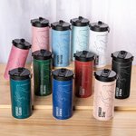 Personalized 2025 Racing Track Circuit 15 oz Stainless Steel Insulated Tumbler with Straw and Name Team Birthday Gift for Racing Lovers
