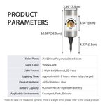 Personalized You Came into Our Lives Dog Cat Photo Paw Print Solar Garden Light with Name and Year Garden Decor Memorial Sympathy Gift for Loss of Pet