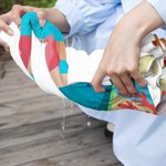 Personalized Cartoon Diving Kid Character Quick Dry Oversized Beach Towel with Face Photo Travel Essentials Summer Vacation Gift for Boys Girls