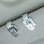 Porte-lunettes de soleil personnalisé multicolore Monogrammed Sun Visor Clip Birthday Anniversary New Car Gift for Car Owner