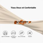 Bandeau Extensible Personnalisé avec Nom Numéro Design Balle de Sport Accessoire Anti-Sueur Cadeau Anniversaire pour Amateur de Sport