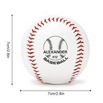 Personalized Baseball Field Bats Gloves Design Baseball with Name and Number Birthday Father's Day Team Gift for Dad Baseball Player