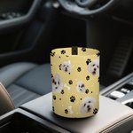 Gepersonaliseerde 1-3 huisdier gezicht foto's schattige poten opknoping auto prullenbak auto-accessoires reizen verjaardagscadeau voor dierenliefhebbers