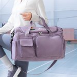 Bolsa de viaje grande con nombre y correa para el hombro Personalizada Chica Bailarina de dibujos animados Accesorios deportivos Regalo de cumpleaños para ella