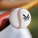 Personalized Baseball Field Bats Gloves Design Baseball with Name and Number Birthday Father's Day Team Gift for Dad Baseball Player