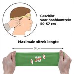 Gepersonaliseerde Sportieve Elastische Anti-zweet Hoofdband met Naam en Nummer Sportaccessoire Verjaardagscadeau voor Mannen Vrouwen en Balfans