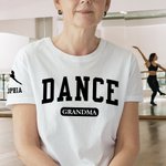 Personalizzato Balletto Hip-Hop Danza Silhouette T-shirt Felpa con cappuccio con nome e nickname Regalo di compleanno per ballerini
