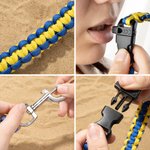 Personalized Hands-Free Quick Braid BCD Attach Scuba Fin & Dive Mask Carrier with Text and Whistle Buckle Snorkeling Accessory Gift for Diving Lovers