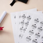 Gepersonaliseerde Bedankt voor het Knallen Door Klas van 2025 Afstudeer Stickers Etiketten met Naam Afstudeerfeest Decor voor Afgestudeerden