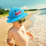 Chapeau de soleil pour enfant avec nom brodé pour les activités de plein air et les voyages d'été Cadeau pour les garçons et les filles