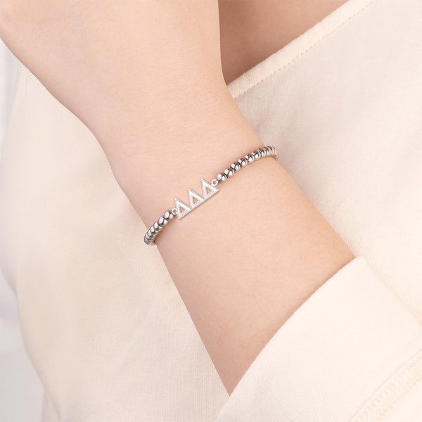 Personligt pärlarmband med grekiska bokstäver Sororitetsmöte Födelsedagspresent för systrar | Callie × Affinity Licensing