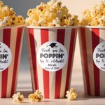 Gepersonaliseerde Bedankt voor het Knallen Door Klas van 2025 Afstudeer Stickers Etiketten met Naam Afstudeerfeest Decor voor Afgestudeerden