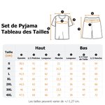 Pyjama à Manches Courtes Personnalisée avec Photos et Texte Cadeau Anniversaire pour Femme Propriétaire d'Animaux de Compagnie