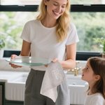 Personalisierte Französisch Stil Floral Monogrammed Leinen Serviette mit gestickten Initial Housewarming Hochzeit Geschenk für Hostess Französisch Stil Liebhaber