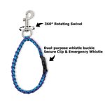 Personalized Hands-Free Quick Braid BCD Attach Scuba Fin & Dive Mask Carrier with Text and Whistle Buckle Snorkeling Accessory Gift for Diving Lovers