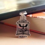 Personalised Book Dragon Charm Anti-Dust Plug Cover Accessory for iPhone Micro USB Type C Device Birthday Gift for Friend Family