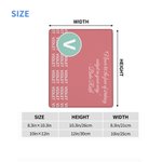 Alfombrilla de ratón multicolor personalizada con nombre y texto Material de oficina Accesorio de escritorio Agradecimiento Regalo de cumpleaños para personal administrativo