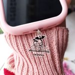 Personalised Book Dragon Charm Anti-Dust Plug Cover Accessory for iPhone Micro USB Type C Device Birthday Gift for Friend Family