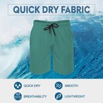 Personalized Palm Print Funny This Ass Belongs To Quick Dry Swim Trunks Beach Shorts with Name Beach Party Vacation Birthday Gift for Men