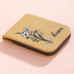 Carry Your Birth Flower Into Every Chapter - Personalized Name Magnetic Bookmark Clip for Reading Lovers