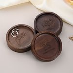 Personalized Engraved Name Icon Walnut Wood Trinket Jewellery Dish Home Decor Class of 2025 Graduation Gift Graduates