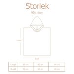 Personifierad mångfärgad dykbjörn kanin djur mjuk snabbtorkande huva strandhandduk med namn strandpool väsentlig födelsedagspresent för barn