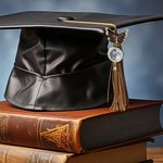 Personalised Blue and Gold Butterfly 1-3 Photos Brooch Pin Adorned with Zircon Wedding Anniversary Graduation Ceremony Birthday Gift for Newlyweds