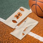 Cinta de pelo deportiva personalizada con nombre y número accesorio deportivo regalo de cumpleaños para hombres mujeres y amantes de los deportes