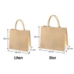 Personifierad 1-3 söta 3d tecknade hundar stor jute toteväska med namn resa viktig födelsedagspresent för kvinnor hundälskare