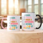 Manzana Personalizada Orgulloso Maestro Jubilado 11 oz 15 oz Café Taza de Cerámica con Nombre y Fecha de jubilación Apreciación Regalo para el Maestro