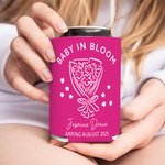 Personalised Wine Glasses Bouquet Crown Cake Beer Can Cooler Sleeve with Name Birthday Party Gift for Friends Beer Lovers Women