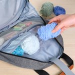 Henkilökohtainen nimi Multi-kammio Oxford suuri ompelu ompelu varastointi laukku kahvalla syntymäpäivä loma lahja DIY ystäville