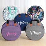 Henkilökohtainen nimi Multi-kammio Oxford suuri ompelu ompelu varastointi laukku kahvalla syntymäpäivä loma lahja DIY ystäville