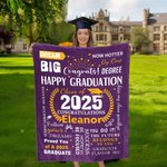 Personalisierte Happy Graduation weiche Decke mit Namen und Jahr Raumdekoration Geburtstag Graduierung Geschenk für Absolventen