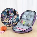 Henkilökohtainen nimi Multi-kammio Oxford suuri ompelu ompelu varastointi laukku kahvalla syntymäpäivä loma lahja DIY ystäville