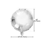 Personalized Grad Cap Silhouette Baseball Volleyball Sports Aluminum Foil Balloon with Text and Year Party Supplies Graduation Gift for Graduates