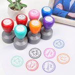 Gepersonaliseerde woorden van aanmoediging draagbare zelf inktende leraar stempel met tekst Lerarendag buitenschoolse activiteiten Award Gift voor leerkracht