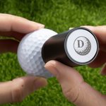 Personalized Monogrammed Initial Name Golf Ball Multicolor Stamp Club Competition Souvenir Birthday Gift for Golf Lovers Golfers