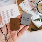 Personalized Cross Magnetic Bookmark Clip with Name Reading Stationery Supplies Birthday Gift for Christian Bookworm