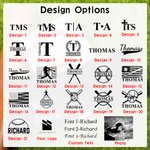 Personalized Baseball Element Monogrammed Foldable Wallet Portable Daily Use Birthday Gift for Men