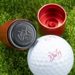Personalized Monogrammed Initial Name Golf Ball Multicolor Stamp Club Competition Souvenir Birthday Gift for Golf Lovers Golfers