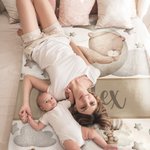 Personalised Sleeping Bear Cloud Moon Star Soft Throw Blanket with Name Home Decor Birthday Gift for Teenagers Kids