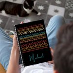 Personalized Fuck This Shit Hide Message A5 Journal Notebook with Name Funny Birthday Gift for Friends Colleague