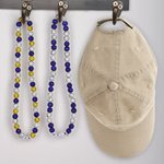 Personalisierte funkelnden Strass Disco Ball Brief Perlen Halskette Sport Baseball Tropfen Zubehör Geburtstag Team Girt für Baseball-Liebhaber Spieler